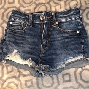 american eagle jean shorts